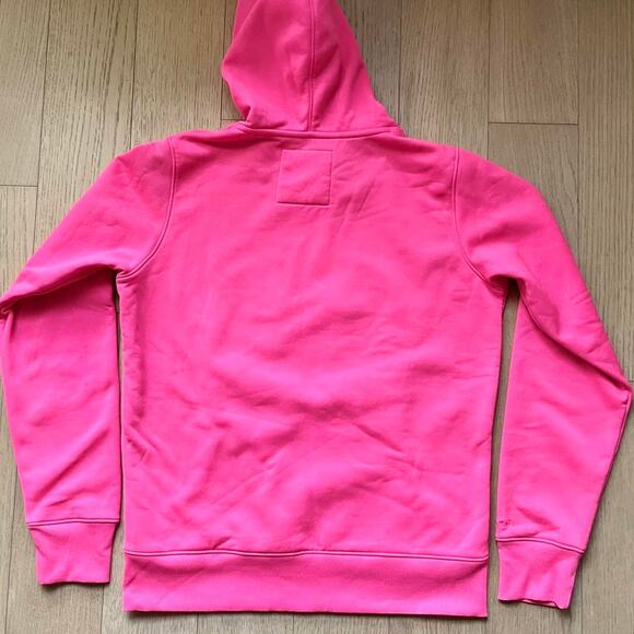 Under Armour bright pink fleece Hoodie NWT - Size S - Picture 4 of 5